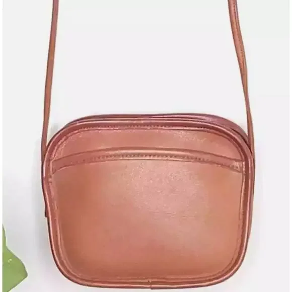 Sold/Coach Hadley 9935 British Tan Crossbody Bag - Picture 5 of 9